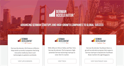 Desktop Screenshot of germanaccelerator.com